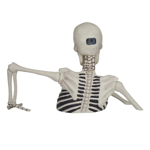 Giant Ground Breaking Skeleton with LCD Eyes and Sound